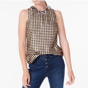 NWT J.Crew Metallic Top